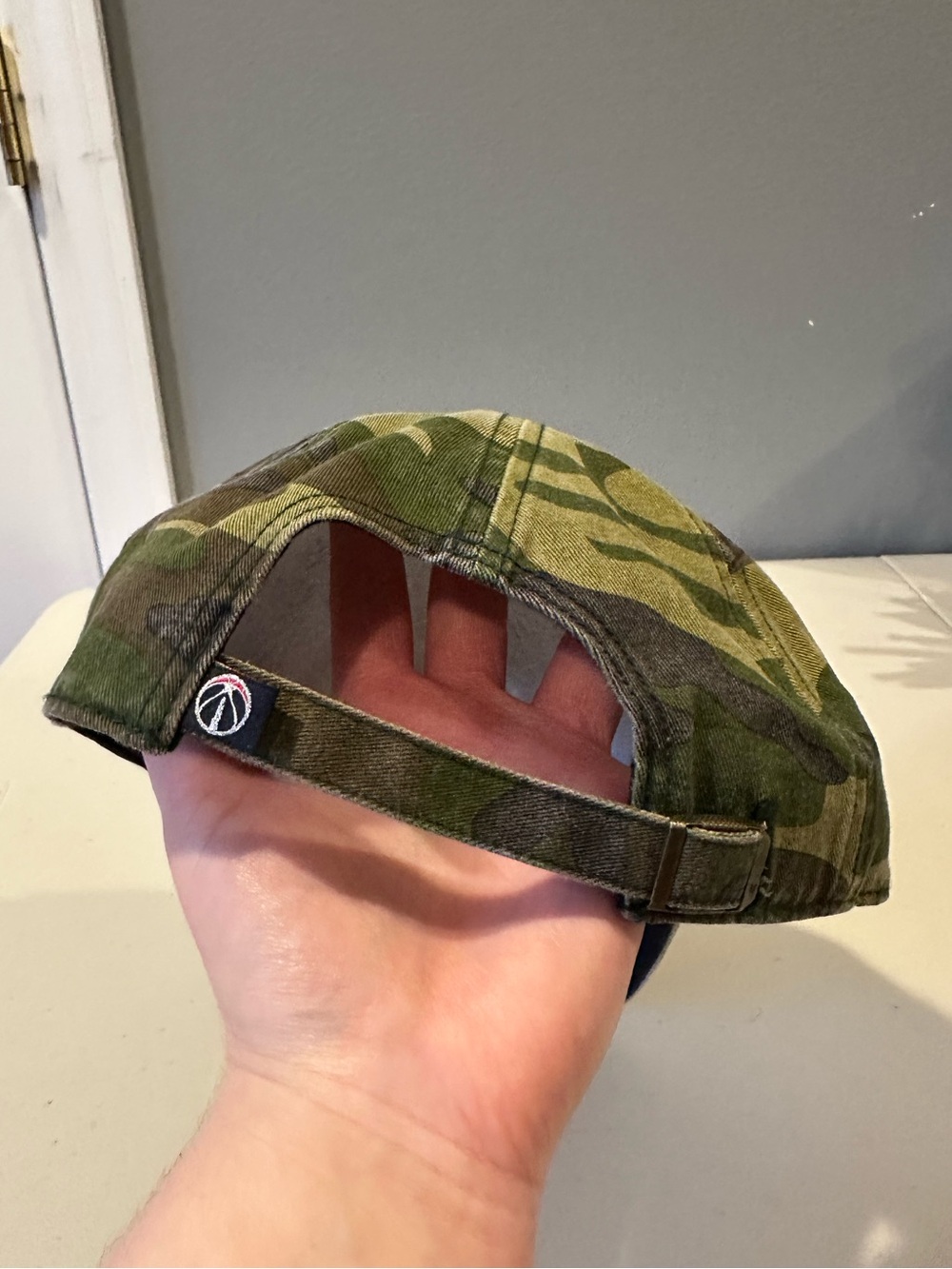'47 Adult Washington Wizards Camo Clean Up Adjustable Hat - Picture 2 of 9